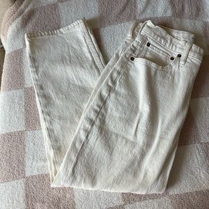 Abercrombie Curve Love The Ankle Straight Ultra High Rise 29 extra short